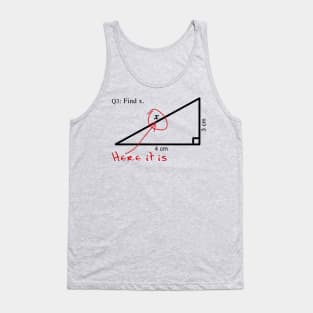 Find X - Here It Is! Tank Top